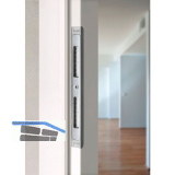 SOLIDO Schlie�blech 4-fach verstellbar, Polyram/Aluminiumbedampft silber