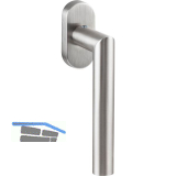 SOLIDO Fenstergriff NORWEGEN, Vierkantstift 7x35 mm, Edelstahl matt