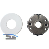 HEWI Dr�ckerrosetten innen 305.20R - Polyamid, lichtgrau