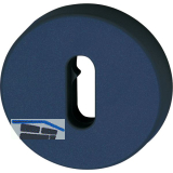 HEWI Schl�sselrosette 306.23 - stahlblau