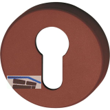 HEWI Zylinderrosette 306.23 rubinrot