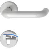 Dr�ckergarnitur 111.20 R - auf Rosette PZ, 38 - 48, lichtgrau