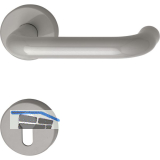 FH-Dr�ckergarnitur111.20 R FH - auf Rosette PZ, felsgrau