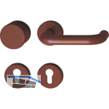 Wechselgarnitur 111.20 R/122.23 - auf Rosette PZ rubinrot