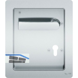 FSB Turnhallenmuschel 77 7952 - 200 x 230 , links, PZ 72 , VK 9, Edelstahl