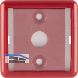 HEWI Symboltr�ger f�r Piktogramme 5 St�ck, rubinrot