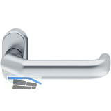 FSB FH-Rahment�rdr�cker 06 0662 Standfl�gel Rosette oval Edelstahl matt