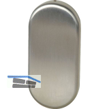 FSB Blindrosette 17 1757 oval, 32,5 x 70 x 7 mm, Edelstahl matt