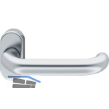 FSB FH-Rahment�rdr�cker 97 0625 Standfl�gel ovale Rosette Edelstahl matt