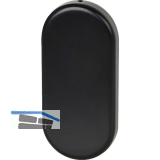 FSB Blindrosette 17 1757 oval, Aluminium tiefschwarz �hnlich RAL 9005