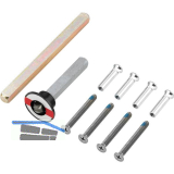 FSB Zubeh�rbeutel AGL zu WC-Garnituren DIN, T�rst�rke 39 - 58