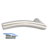 MARCHESI Dr�ckerlochteil NEW YORK - ohne Rosette, VK 8 mm, Edelstahl matt, links