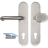 SH-Wechselgarnitur HARMONIE - auf Schild PZ88, ohne Kzs., Edelstahl, RC2