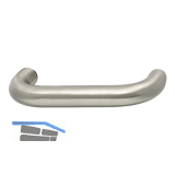 MARCHESI Dr�ckerlochteil HARMONIE - ohne Rosette, VK 8 mm, Edelstahl matt