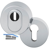 FSB Sicherheitsrosette 73 7393 rund, PZ, Edelstahl matt