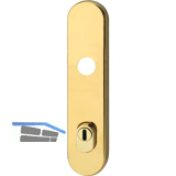 MARCHESI Sicherheits Langschild f�r Knopf PZ92, mK.-16 mm, Edst.-PVD