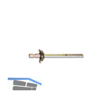 HEWI Wechselstift 70.9 R, 82 mm, TS 38- 48 mm, VK 8,5 mm, Stahl verzinkt