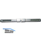 Dr�ckerstift geteilt, 120 mm, VK abgesetzt von 9 auf 8 mm, ungepr�ft, CrVI frei