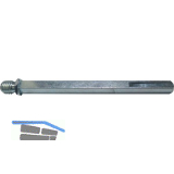 GRUNDMANN Wechsel-Drehstift GEOS 242 PR, 150 mm, VK 8,5 mm, M 12, verzinkt