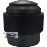 MARCHESI Boden- und Wandt�rpuffer, Gummi schwarz � 35 mm, schwarz