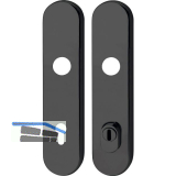 MARCHESI Sicherheits Langschildgarnitur f�r Knopf PZ92, mK. WK3, schwarz