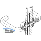 Dr�ckerstift geteilt 72.3 R - VK 9 mm, 39, 1-49 x 19, 1-29 mm, Stahl verzinkt