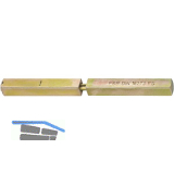 FSB Spezialstift 05 0125 geteilt, LI 52 x LA 81,5 mm, VK 9 mm, gelb verzinkt