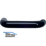 Dr�ckerlochteil 111.23 R - Polyamid, 8 mm, tiefschwarz, universal