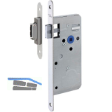 DORMAKABA Magnetfallenschloss Solo m. 2-fach verstellb. Schlie�blech, Edelstahl