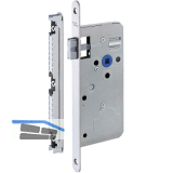 DORMAKABA Magnetfallenschloss Solo mit verstellbarem Schlie�blech, Edelstahl