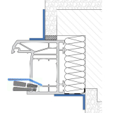 Winkelprofil 60x 20mm PVC f�r Anschlussfuge und Eckverbindung, wei�