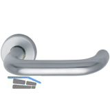 Dr�cker GEOS - auf Rosette, 1754/D6K, TS: wahlweise, silber elox