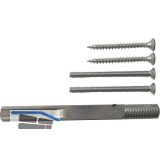 GEOS Stift - und Schraubenset f�r Wechselgarnitur, 47 - 52 mm