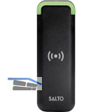 SALTO Wandleser Mifare XS4 2.0 schmal, 100 x 34,5 x 15 mm, Kunststoff schwarz