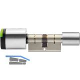 SALTO Einbaudoppelknaufzylinder Neo 105-120mm, Antipanik, Elekt. einseitig