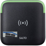 SALTO Wandleser Mifare XS4 2.0, 95,5 x 95,5 x 22 mm, Kunststoff schwarz