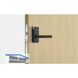 SALTO Rosettenbeschlag XS4 Mini EM150U VK 8 mm TS 57-70 mm U-Dr�cker schwarz