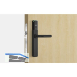 SALTO Langschildbeschlag XS4 One EM750U, VK 8 mm, IP55,TS 60-75mm, schwarz