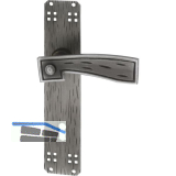 SCH�SSWENDER Dr�ckergarnitur ELGA - auf Schild BB 90, schwarz passiviert