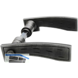 SCH�SSWENDER Dr�ckerpaar ELGA, Ansatz 18 mm, schwarz passiviert