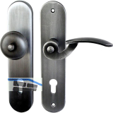 Sicherheits-Wechselgarnitur TOSKANA PZ92, rechts, verzinkt geschw�rzt