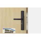 SALTO Langschildbeschlag XS4 One EM756UFH DND VK 9 mm TS 60-75 mm IP53 schwarz