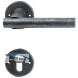 HALC� FH-Dr�ckergarnitur IMST - auf Rosette PZ, TS-50, schwarz passiviert