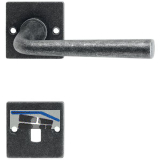 HALC� Dr�ckergarnitur S�LL - auf Rosette BB, TS-50, schwarz passiviert