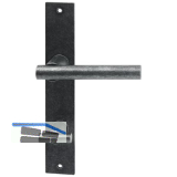 HALC� Dr�ckergarnitur IMST - auf Schild WC 90, TS-50, schwarz passiviert