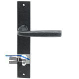 HALC� Dr�ckergarnitur HALL - auf Schild PZ 88, TS-50, schwarz passiviert