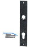 HALC� Langschild FULP, HALL, IMST & S�LL, PZ 88, schwarz passiviert