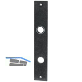 HALC� Langschild FULP, HALL, IMST & S�LL, WC 90, 38 - 45, schwarz passiviert