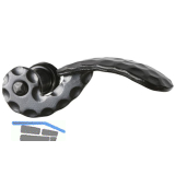 HALC� Dr�ckerlochteil SILL - rechts, Stahl schwarz lackiert