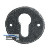 HALC� Zylinderrosette STUBAI - PZ, � 53 mm, verzinkt schwarz passiviert